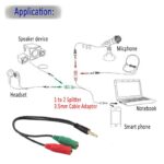 Adaptador-de-Cable-de-Audio-2-en-1-divisor-de-auriculares-de-Audio-de-3-5mm