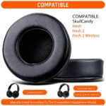 Almohadillas-de-repuesto-para-auriculares-inal-mbricos-Skullcandy-hash-2-almohadillas-de-cuero-con-esponja-de