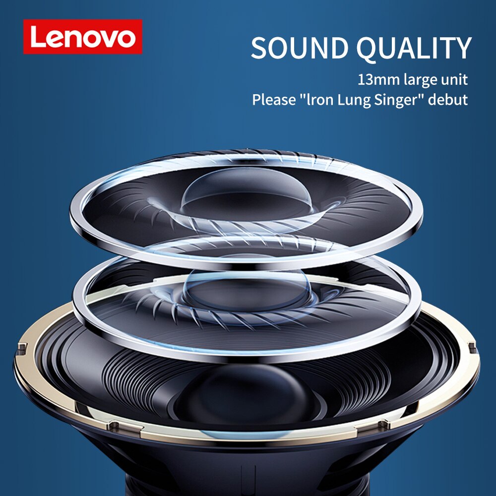 Lenovo XE66 Pro audifonos inalámbricos Bluetooth audifonos deportivos  ergonómicos en la oreja Lenovo audifonos