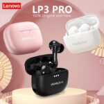 Lenovo-auriculares-inal-mbricos-Lp3-pro-TWS-cascos-originales-con-Bluetooth-5-2-sonido-HIFI-reducci