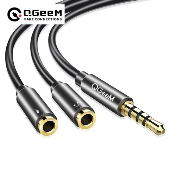 QGEEM-Cable-divisor-de-Audio-de-3-5mm-para-conector-de-ordenador-Conector-de-3-5mm