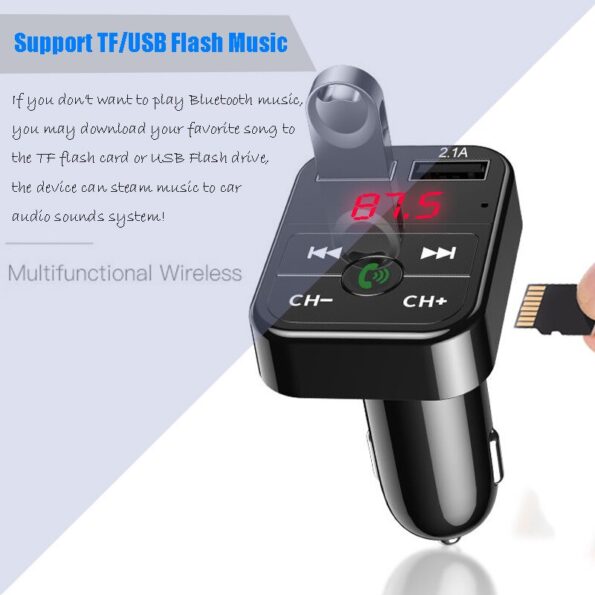 Transmisor-FM-con-Bluetooth-5-0-para-coche-adaptador-inal-mbrico-receptor-de-Audio-con-micr-2